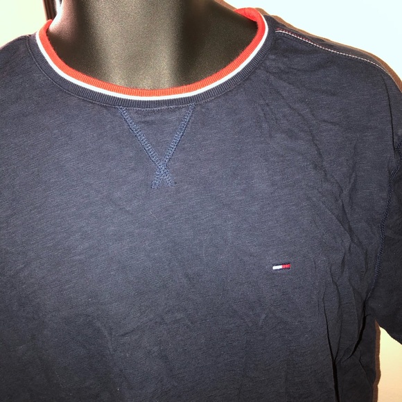Navy Blue Tommy Hilfiger Tee - Picture 2 of 4